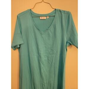 Denim & Co Green Dress size XL